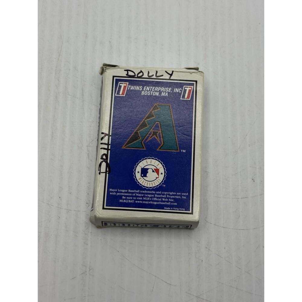 Vintage Arizona Diamondbacks MLB Licensed Playing Cards Deck Twins Enterprise